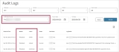 Audit Logs enhancement